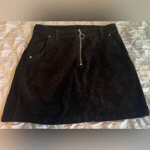 Arizona Jean Company Black A-Line Mini Skirt